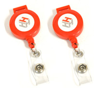 Round Plastic Badge Reel